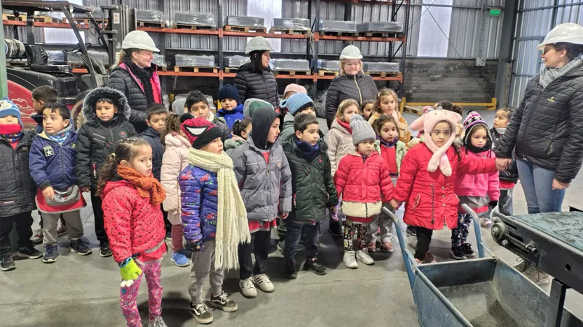 LOS BIOLADRILLOS LLEGAN A LOS JARDINES