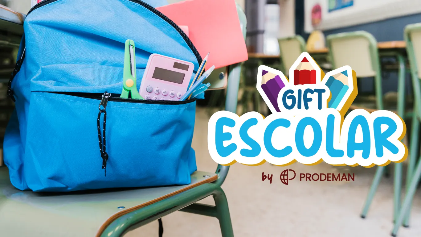 PRODEMAN ACOMPAÑA LA VUELTA AL COLE